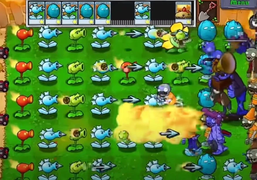 Plants vs. Zombies "MOTS mod - самый странный мод"