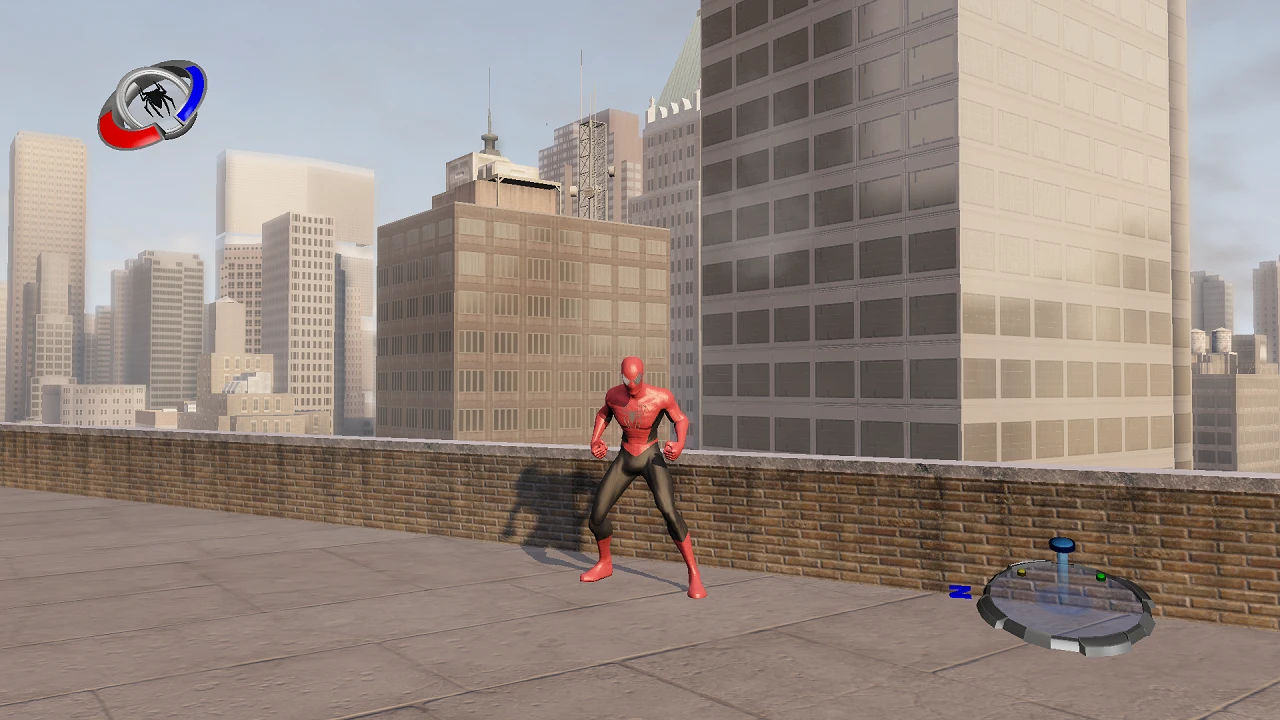 Spider-Man 3: The Game "Red-Black Suit my version"