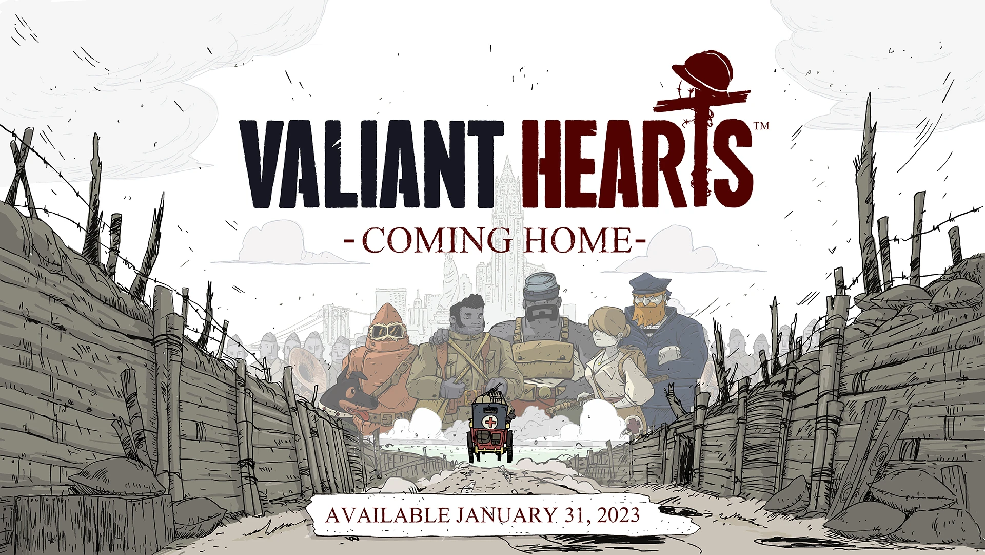 Сиквел трогательной адвенчуры Valiant Hearts обзавелся датой релиза