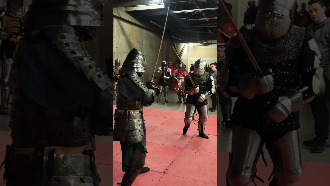 Это For Honor в реальном поединке