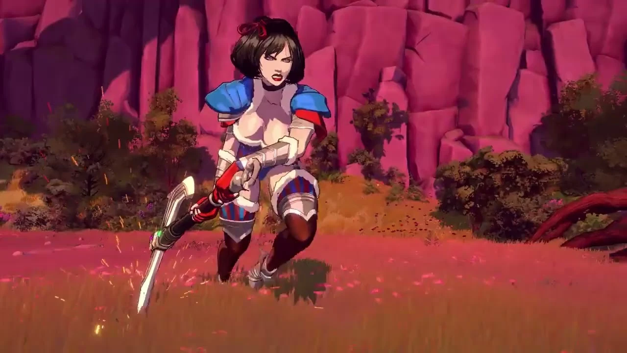 Грудастая Белоснежка встречает врагов с топором в первом тизере экшена Swords & Slippers