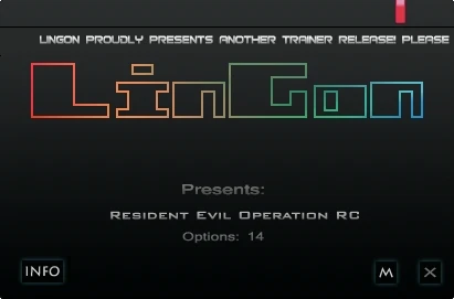 Resident Evil - Operation Raccoon City: Трейнер/Trainer (+14) [1.2.1803.135] {LinGon}