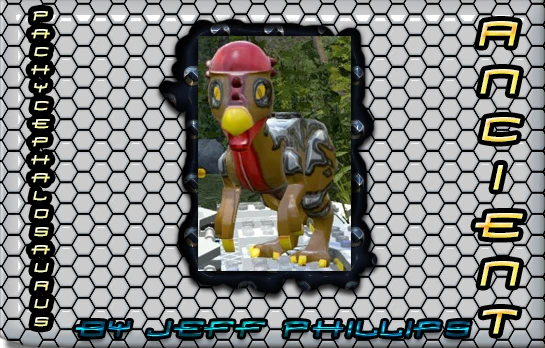 LEGO Jurassic World "Pachycephalosaurus Ancient by Jeff Phillips"