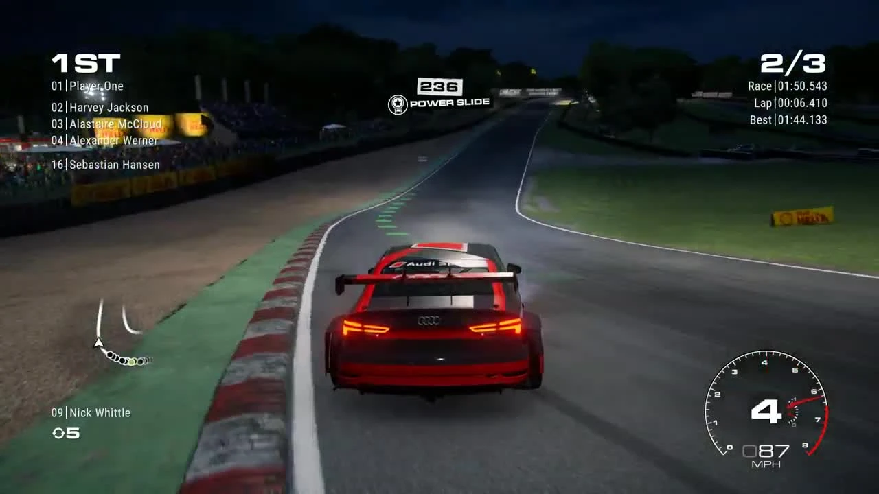 GRID 2019 - Ночной геймплей