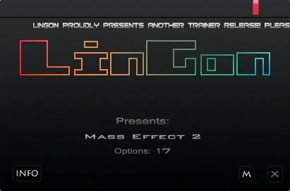 Mass Effect 2: Трейнер/Trainer (+17) [1.2.1604.0] {LinGon}