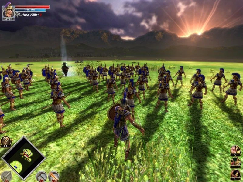 Rise & Fall: Civilizations at War "Cценарий - Perseus: The Last Obstacle"