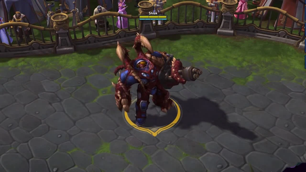 Heroes of the Storm - Зараженный Тайкус (Русская озвучка)