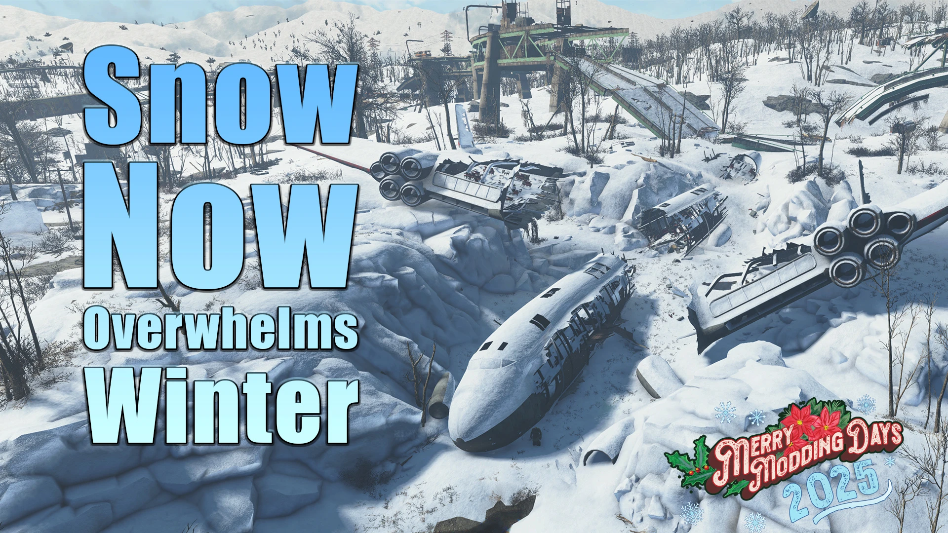 Fallout 4 "Всё Содружество покрыто снегом"