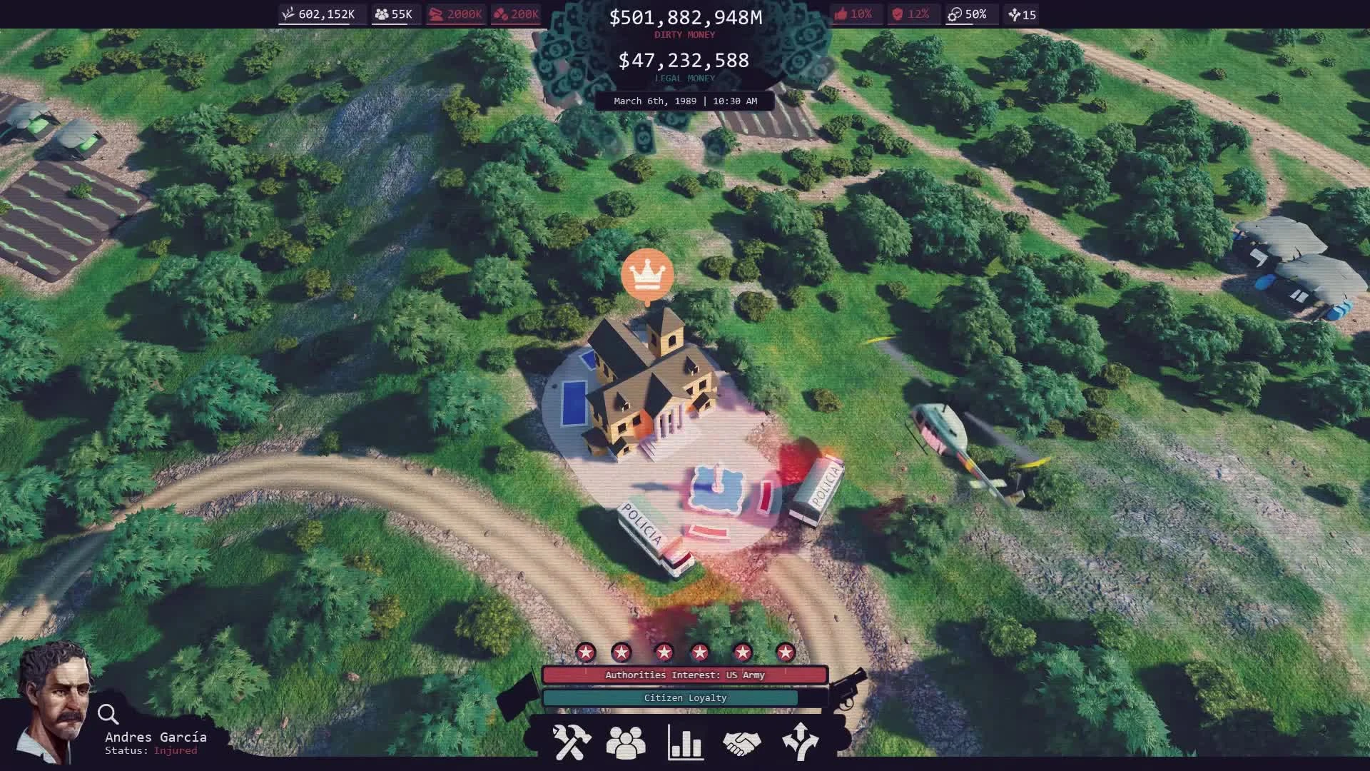 Трейлер симулятора картеля Cartel Tycoon