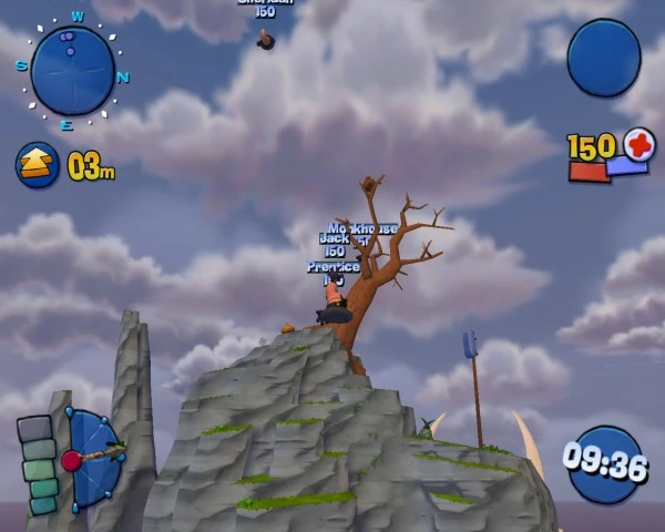 Worms 4: Mayhem "Чёрная Фуражка"