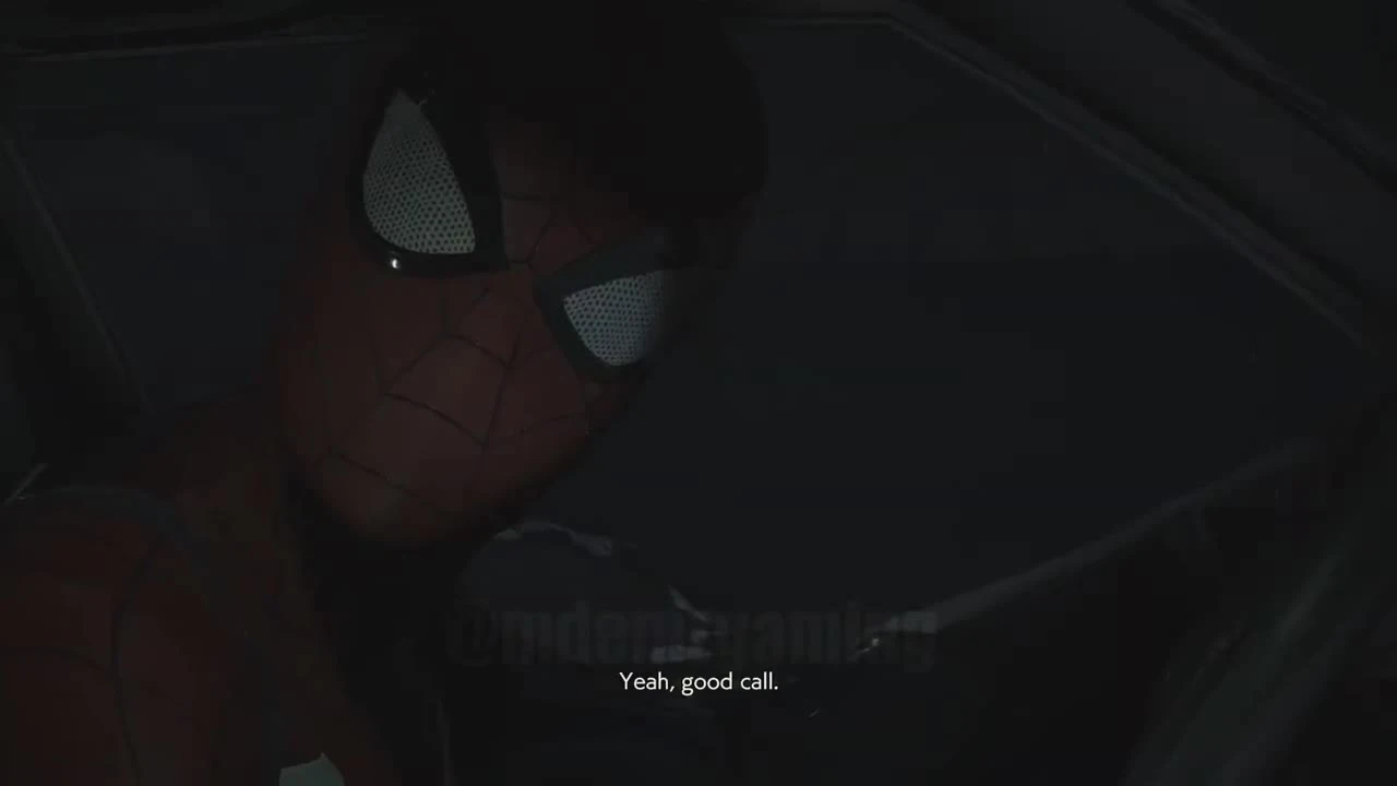 Человек Паук и Черная Кошка в Ракун Сити