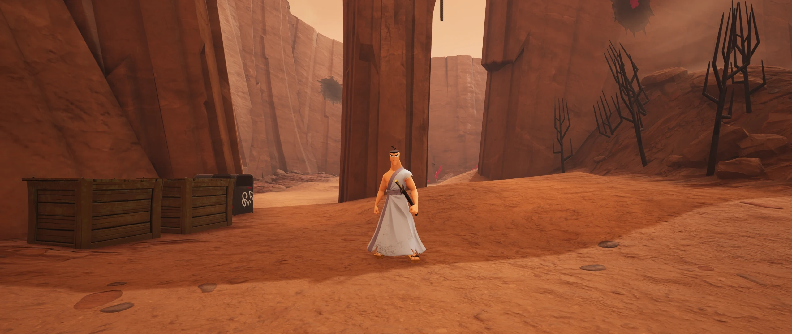 Samurai Jack: Battle Through Time "Фикс для ультрашироких мониторов"