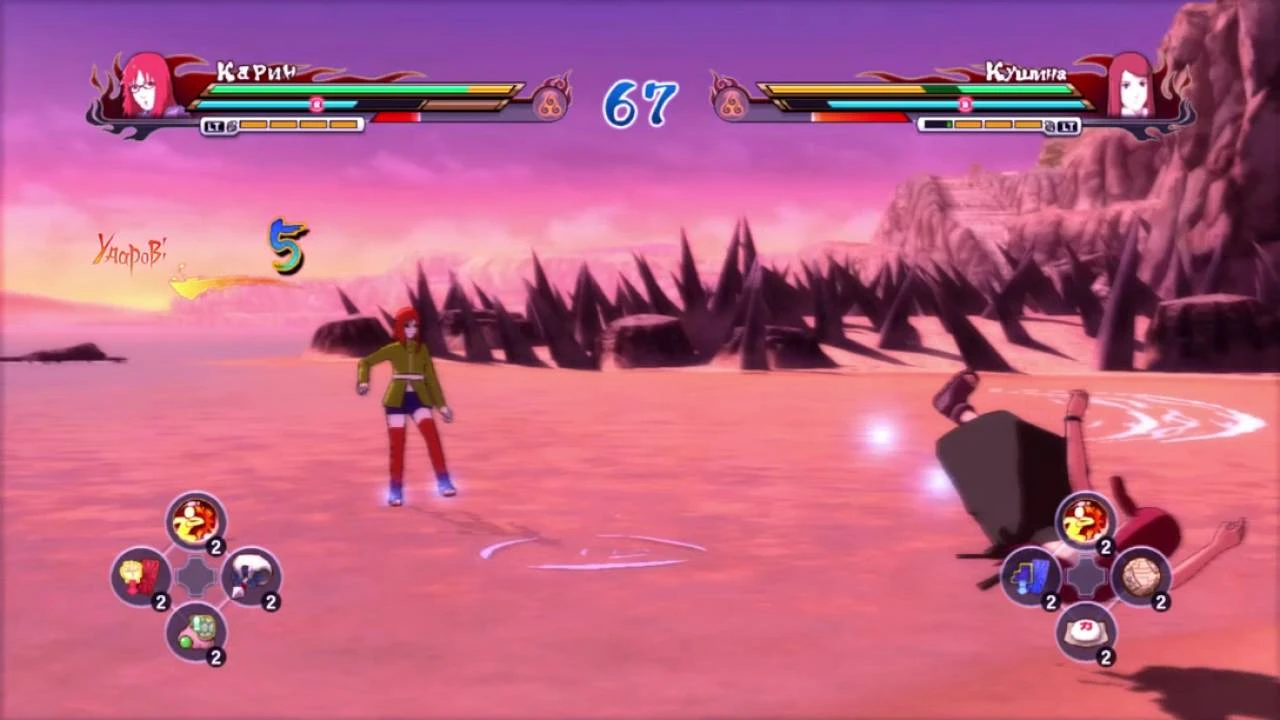 Naruto Shippuden: Ultimate Ninja Storm Revolution "мод на Карин"