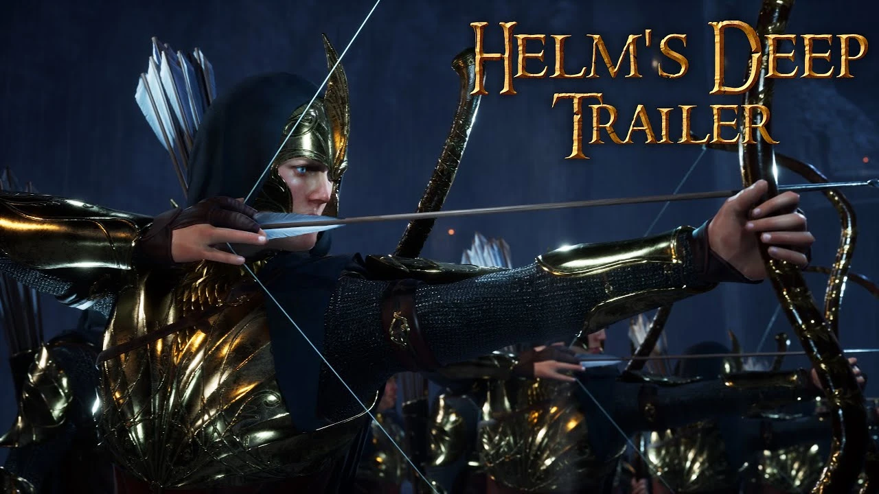 Подготовка к эпичной битве за Хельмову Падь и крепость Хорнбург показаны в The Lord of the Rings: Conquest Reimagined