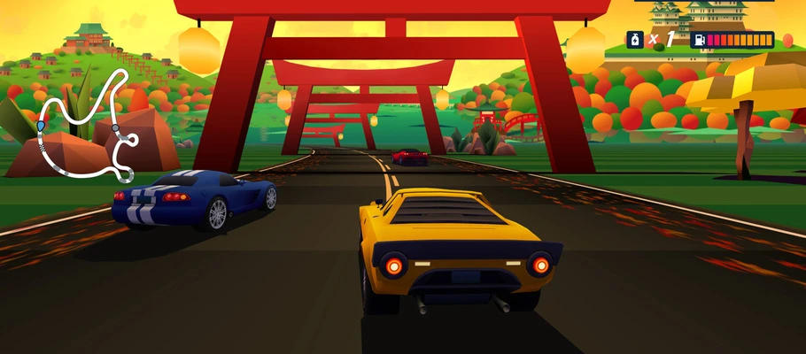 Аркадные гонки Horizon Chase Turbo получили бесплатное обновление "Hometown Update"
