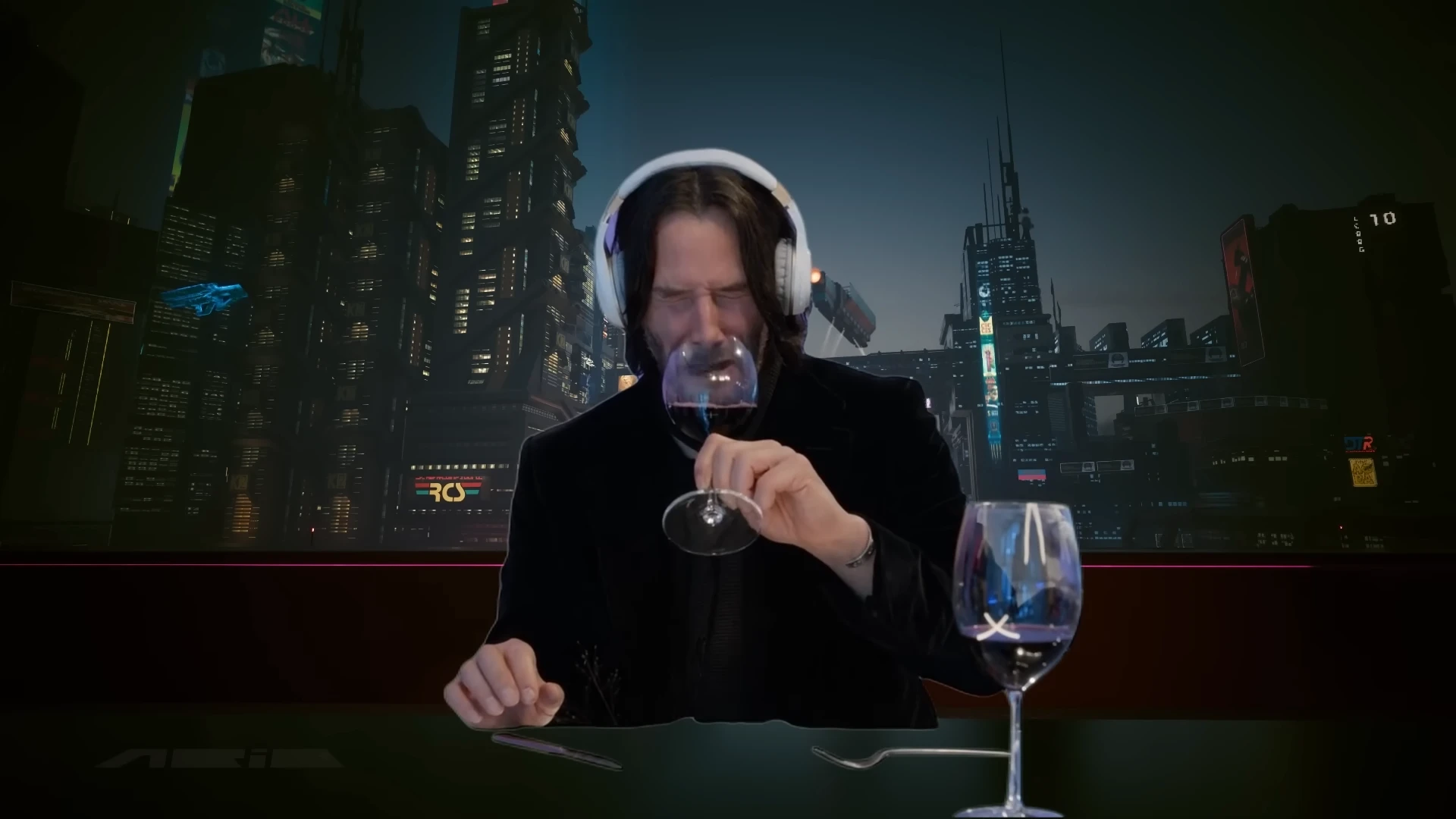 Cyberpunk 2077 "Радио из каверов I Really Want To Stay At Your House"