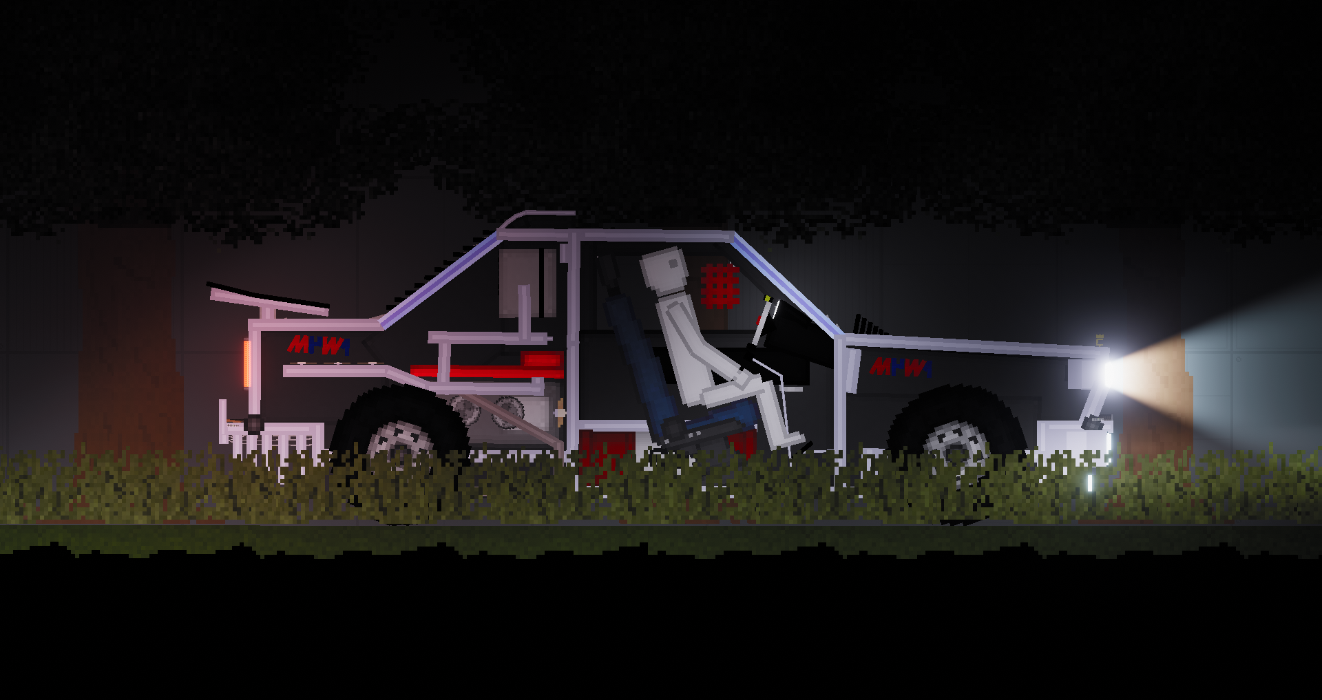 People Playground "Автомобиль Comet M4W1" [v1.27.5]