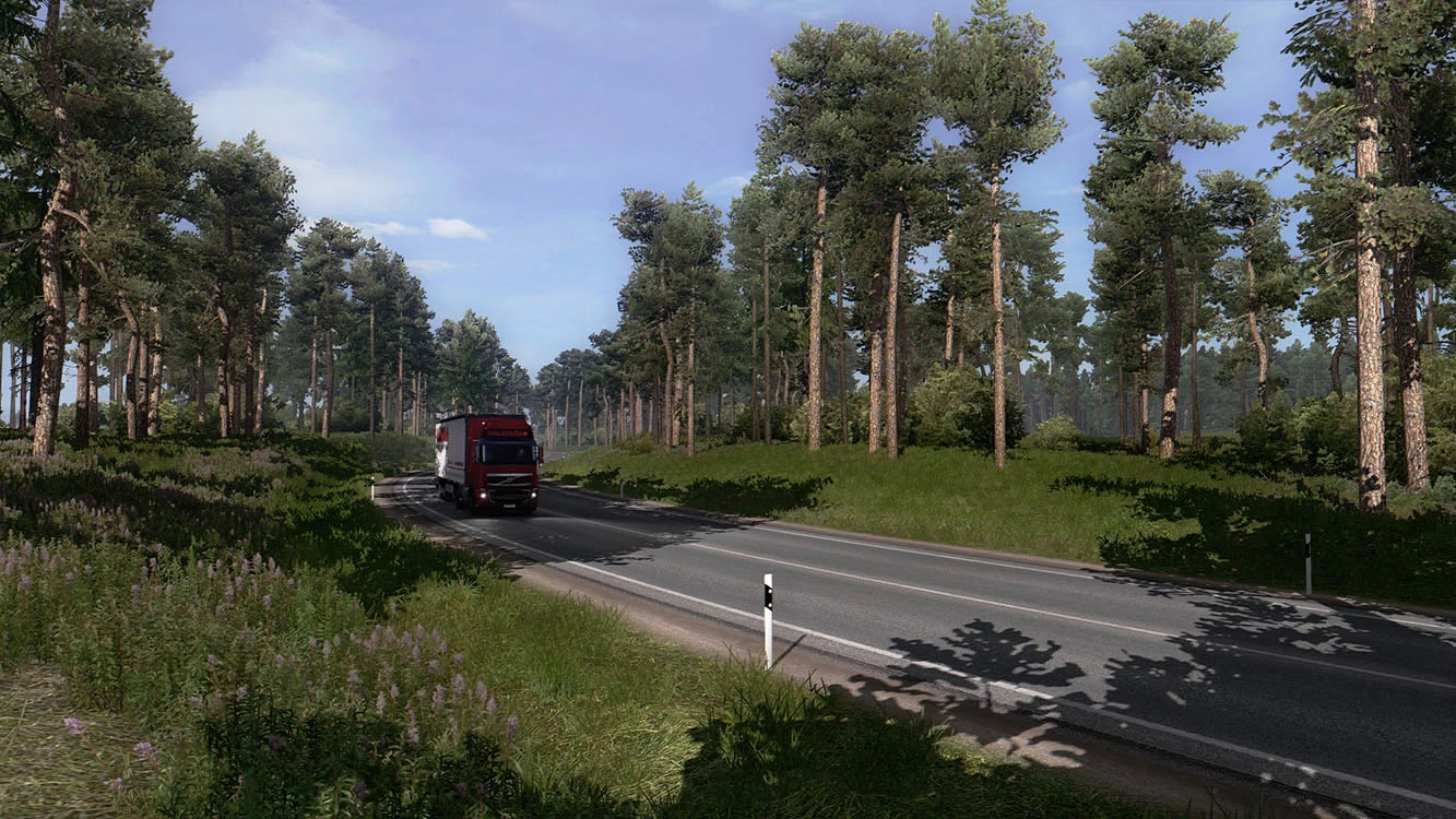 Euro Truck Simulator 2 "Предустановка ReShade Kinematic v1.0.1 (1.41.x)"