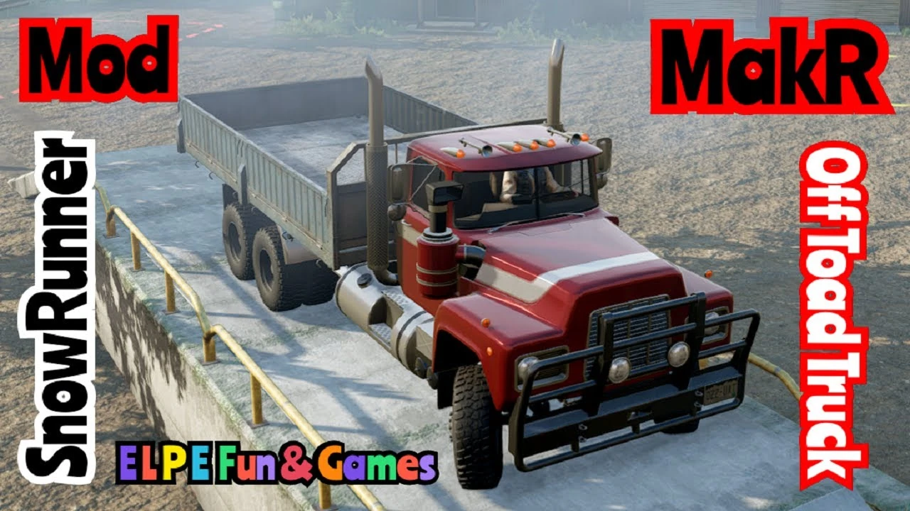 SnowRunner "Грузовик MakR v1.0.0 (v15.0)"