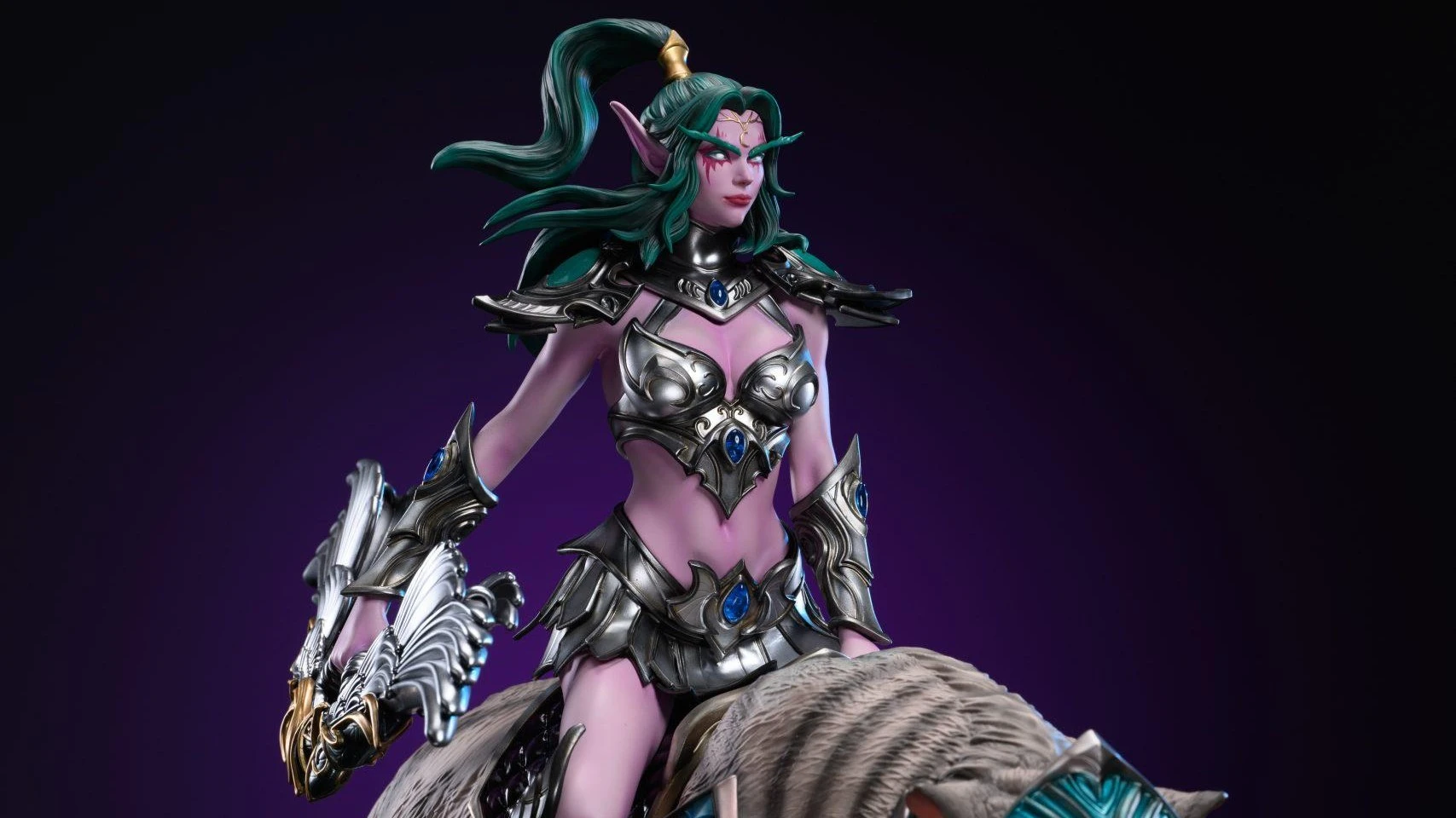 Представлена Статуэтка Тиранды Шелест Ветра из Warcraft 3: Reforged