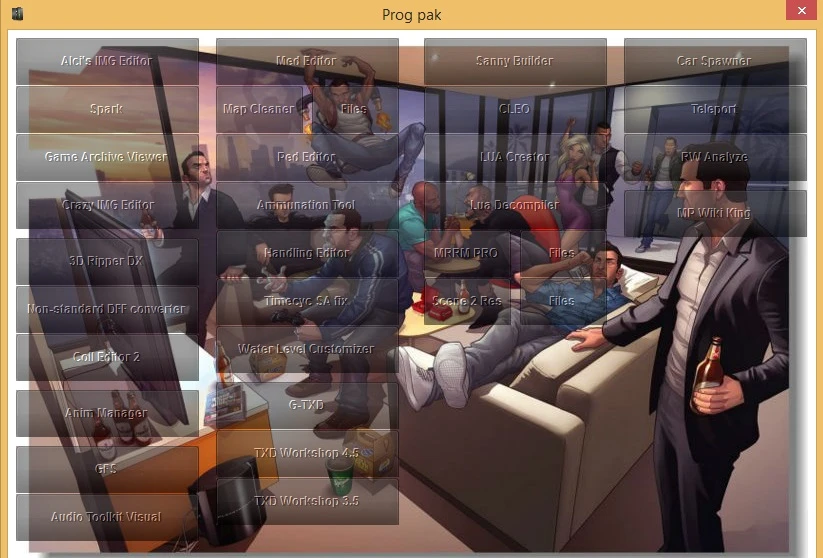 Grand Theft Auto: San Andreas "Tools Pack"