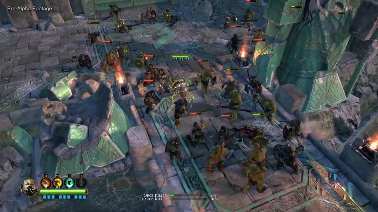 The Dwarves "геймплей пре-альфа версии"