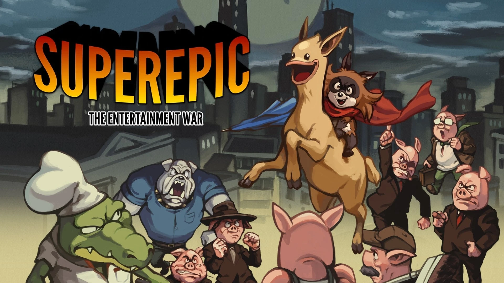 В Steam состоялся выход игры SuperEpic: The Entertainment War