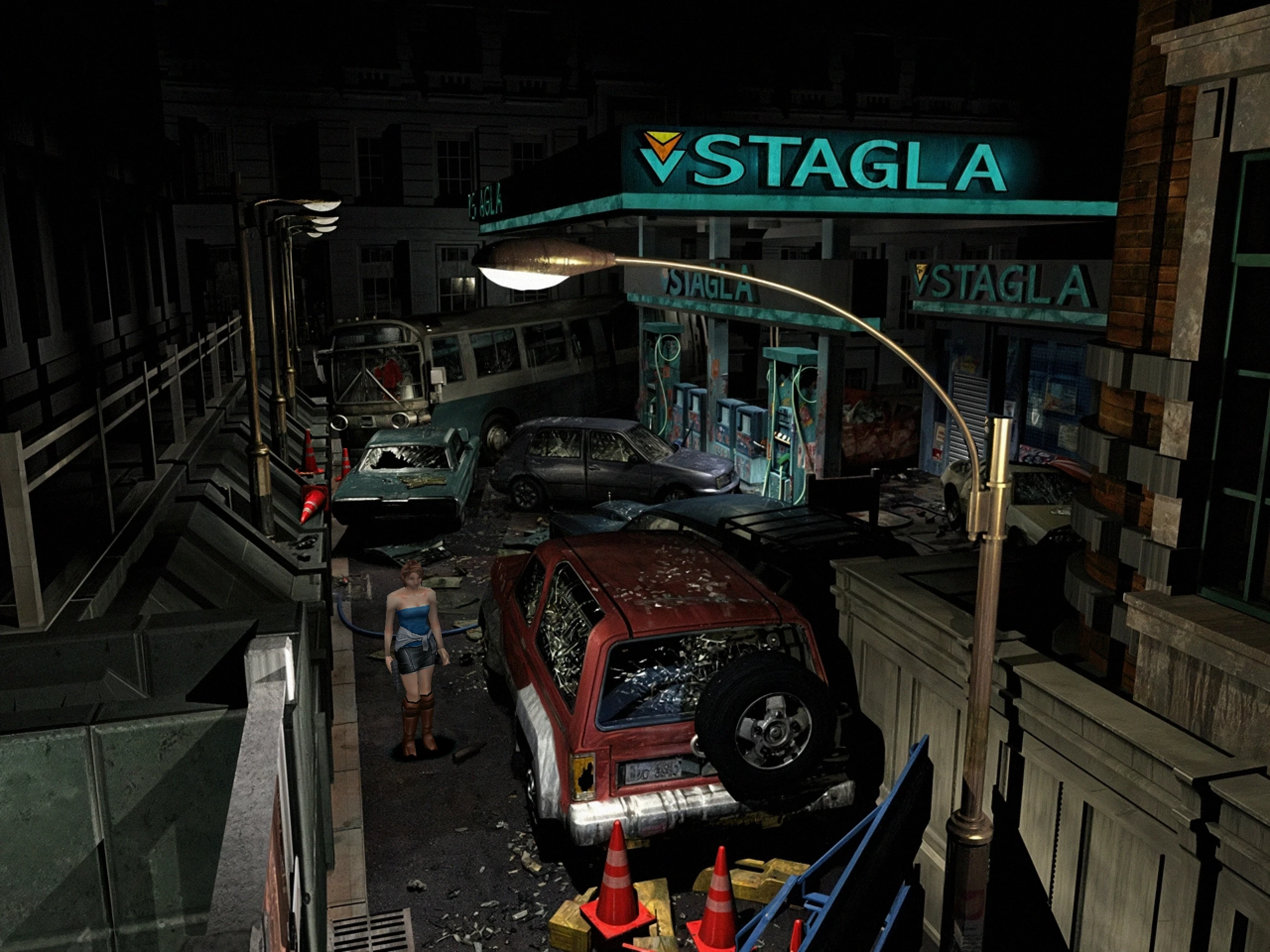 Resident Evil 3 "RE:Enhance - улучшенные фоны"