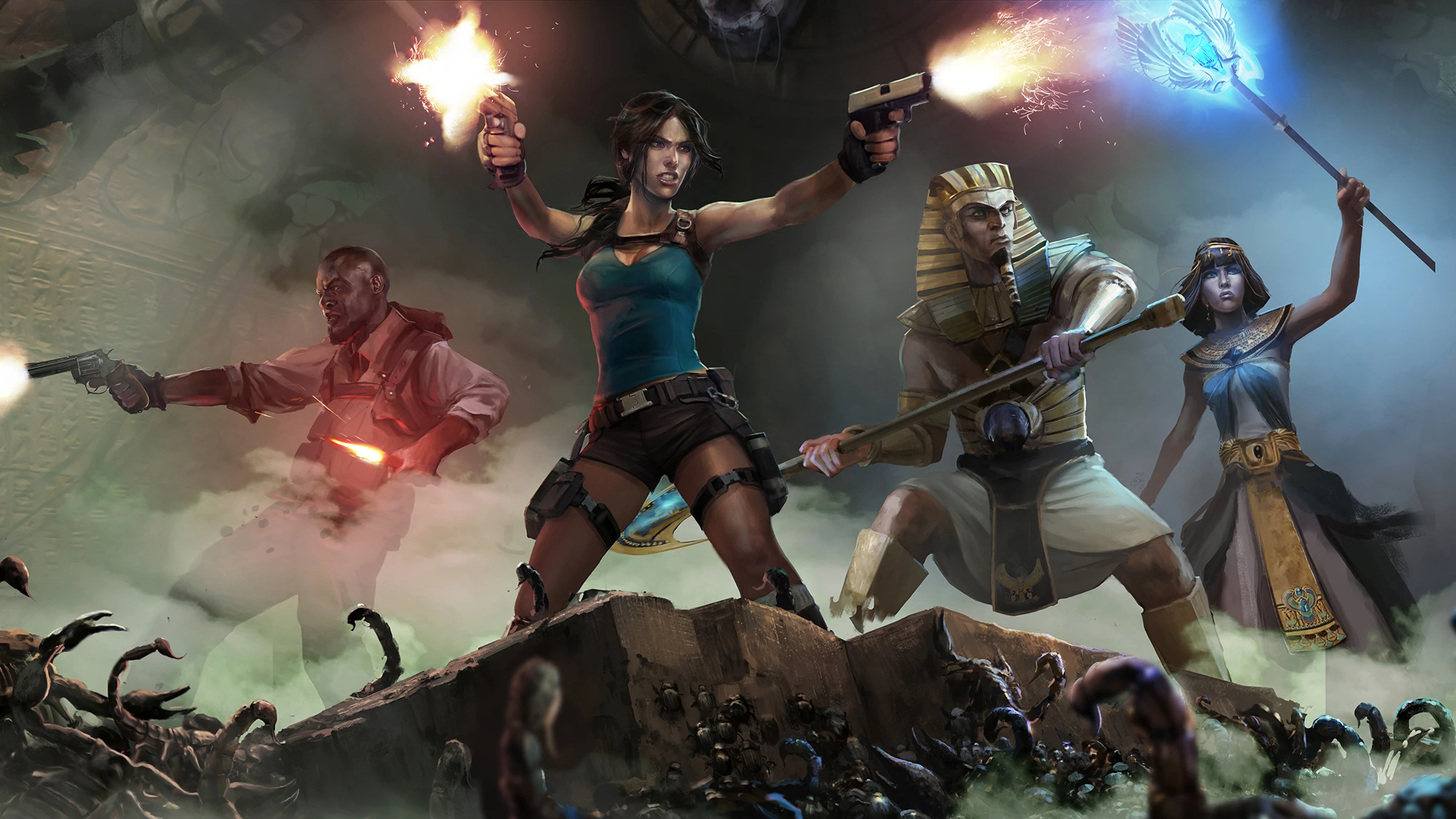 Лара Крофт и египетская сила