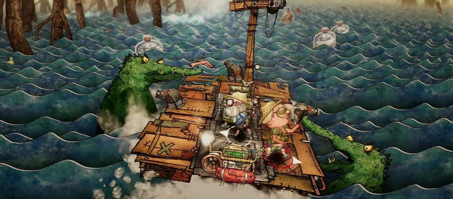 Кооперативная игра Trash Sailors получила новый трейлер в честь выхода демоверсии