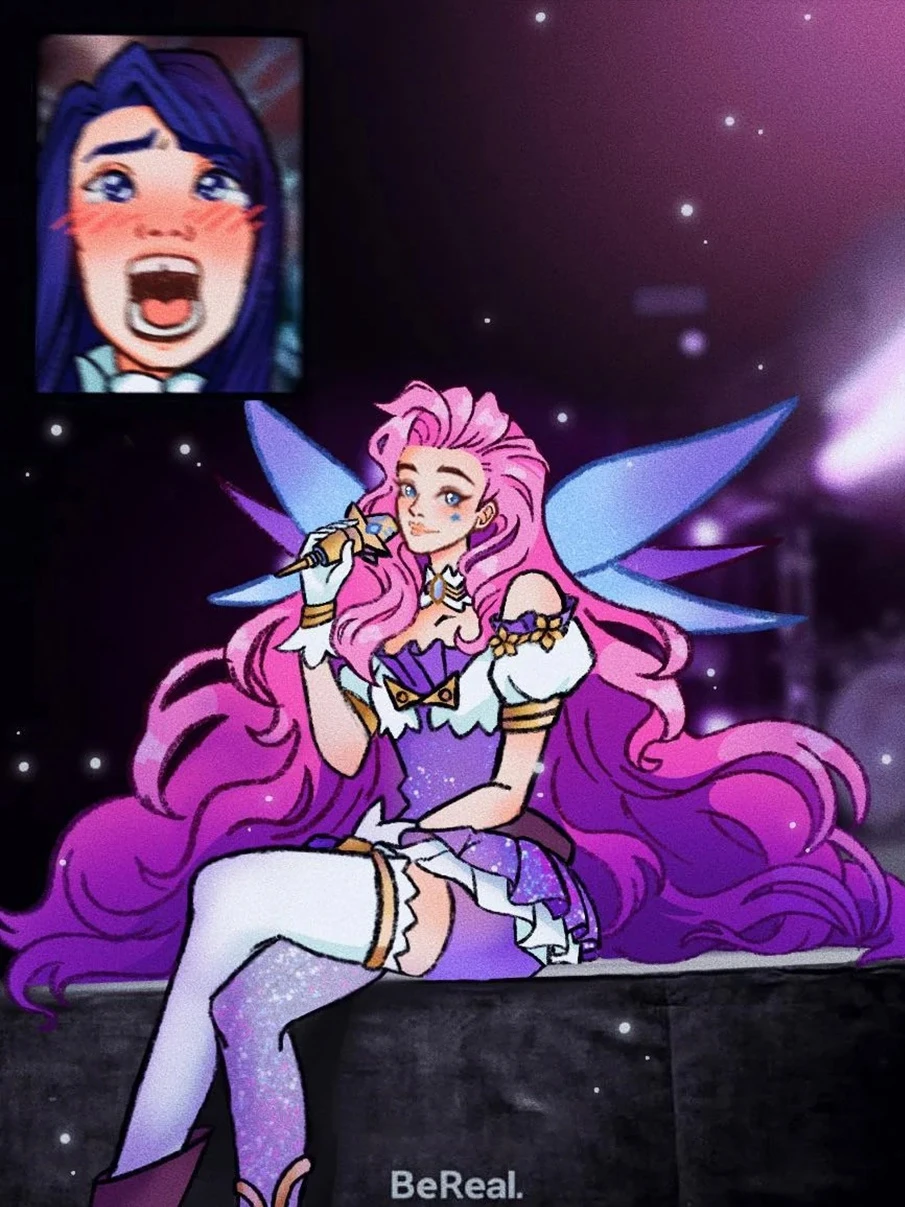 Кейтлин фанатка Серафины