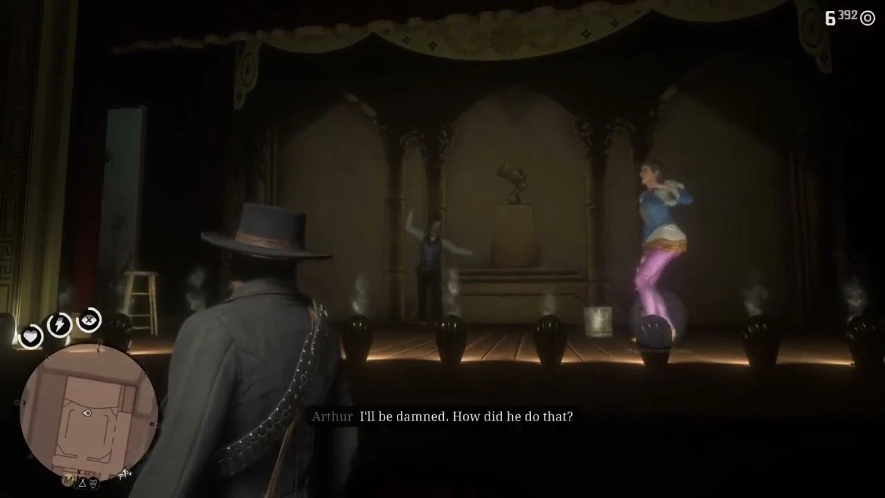 Чувак в Red Dead Redemption 2 поймал пулю... зубами