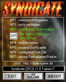 Syndicate (2012): Трейнер/Trainer (+7) [1.0] {dr.olle}