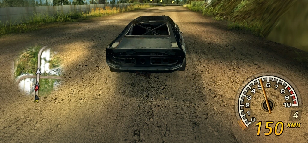 FlatOut 2 "Текстурированная миникарта - Textured minimap"