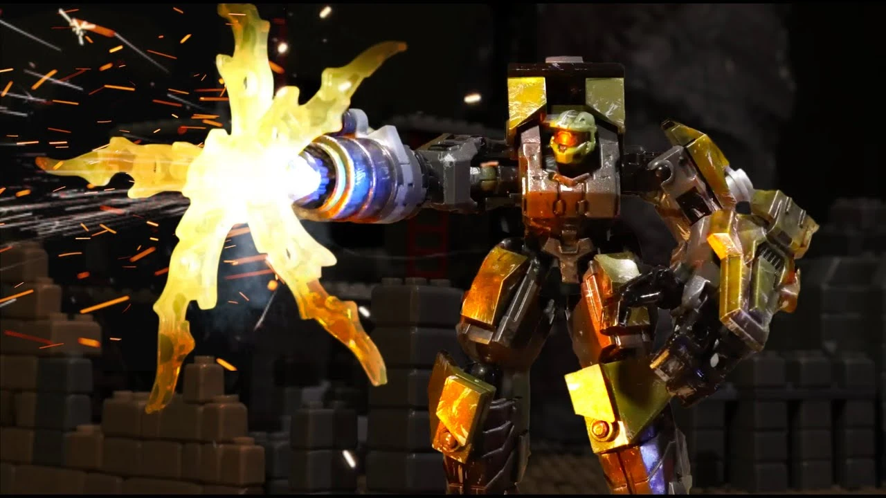 Фанат снял стоп-моушн фильм по Halo Infinite - Мастер Чиф брутально сражается с врагами