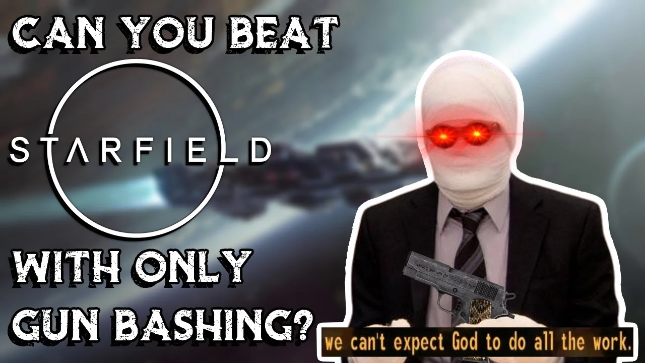 Starfield удалось пройти с помощью приклада оружия