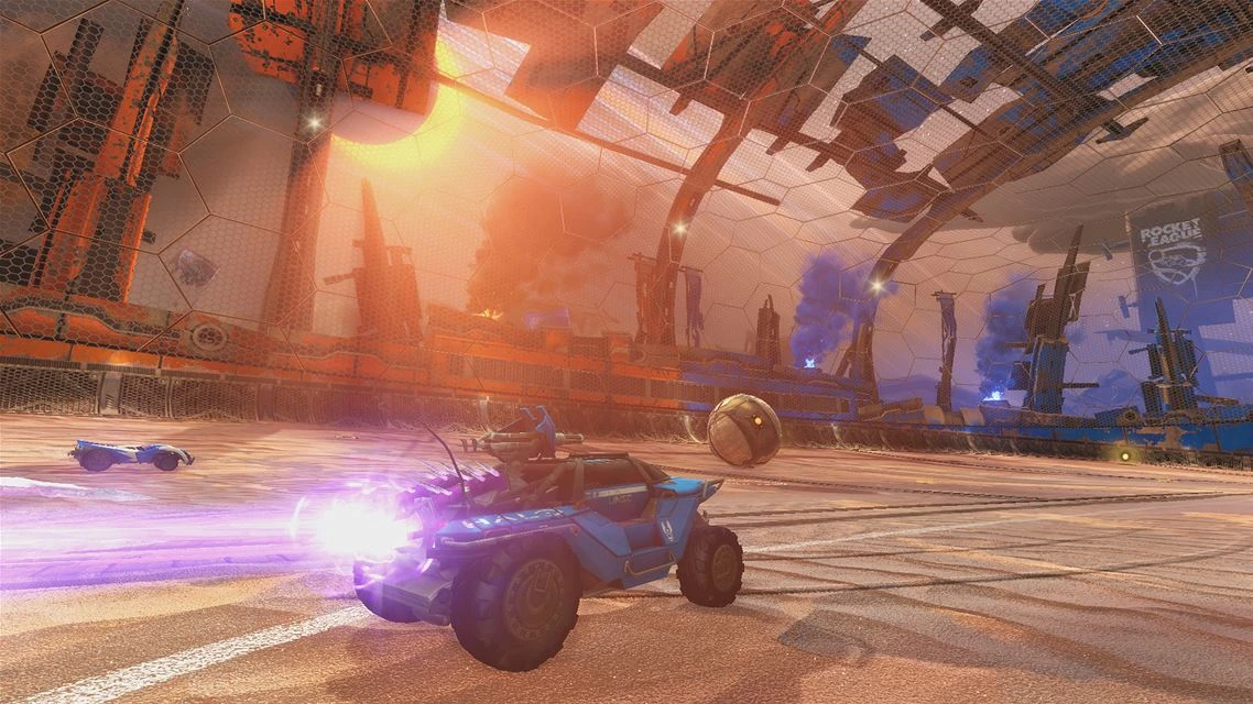 Кадры из игры Rocket League с Xbox One