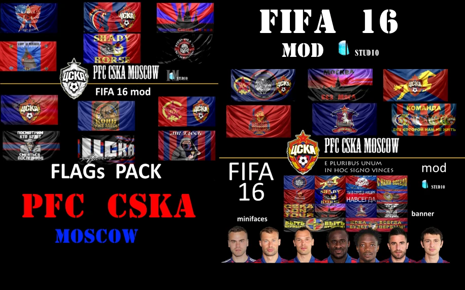 FIFA 15 "CSKA PFC Moscow NEW mod 16"