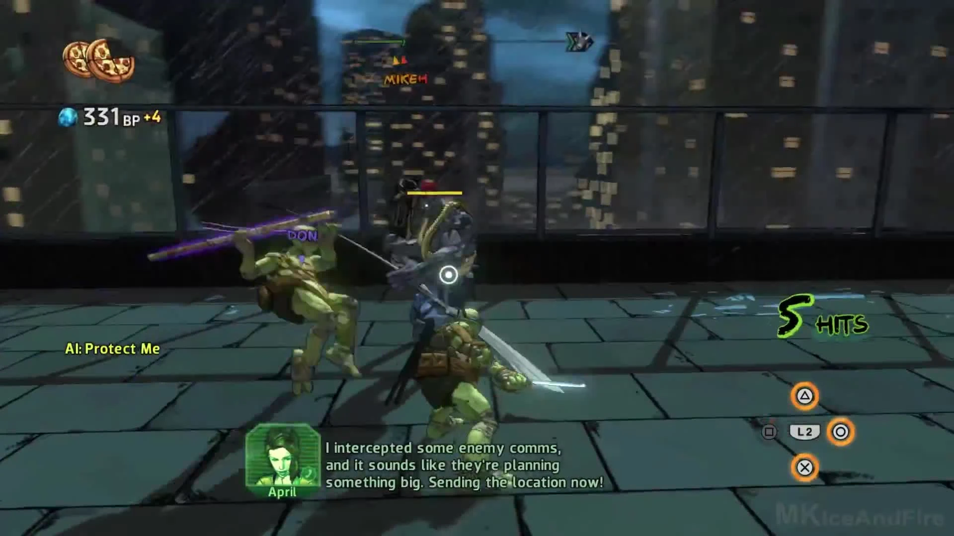 Teenage Mutant Ninja Turtles Mutants in Manhattan часть 6 - прохождение без комментариев [PS4]