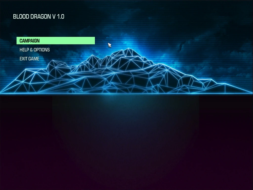 Far Cry 3: Blood Dragon "Новый фон для меню и магазина"