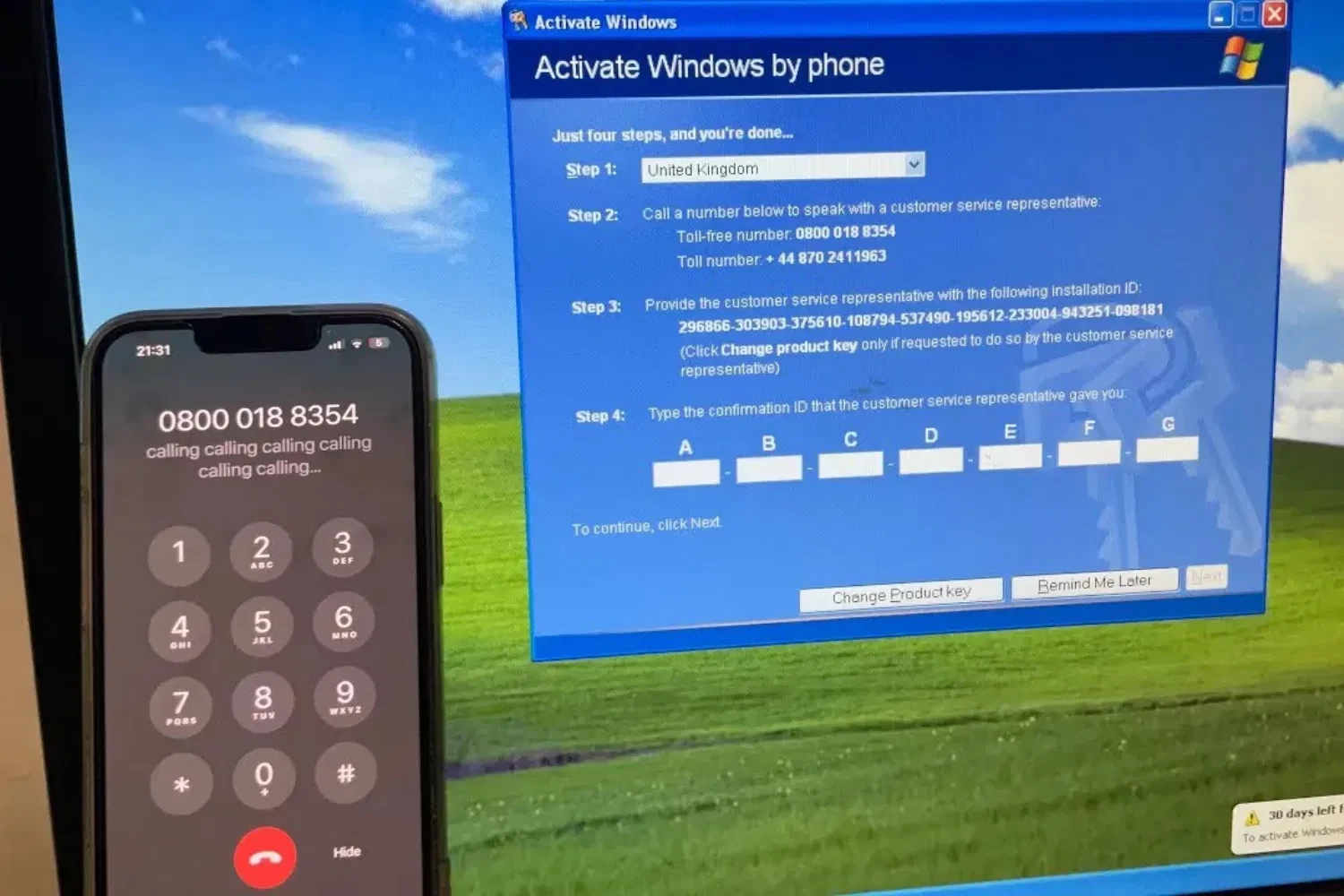 Microsoft полностью отключила возможность активации Windows по телефону