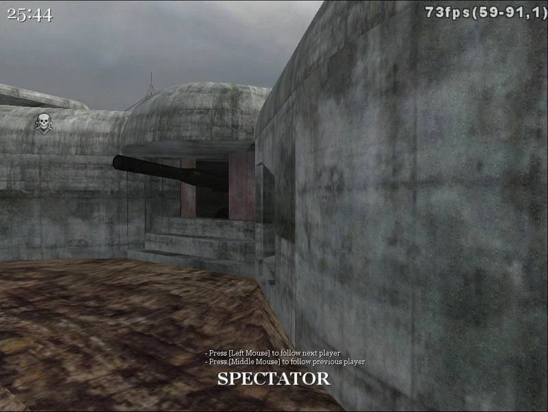 Call of Duty 2 "Карта - Atlantic Wall"