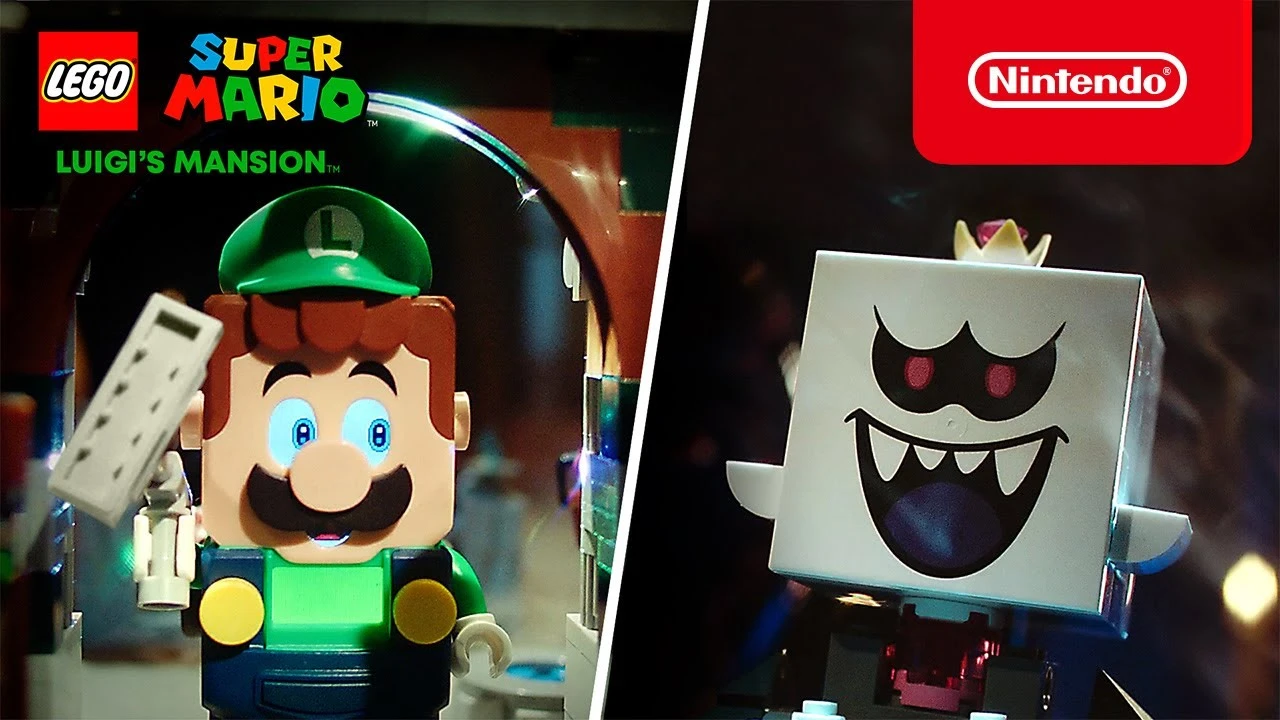 Наборы LEGO Super Mario: Luigi's Mansion получили трейлер