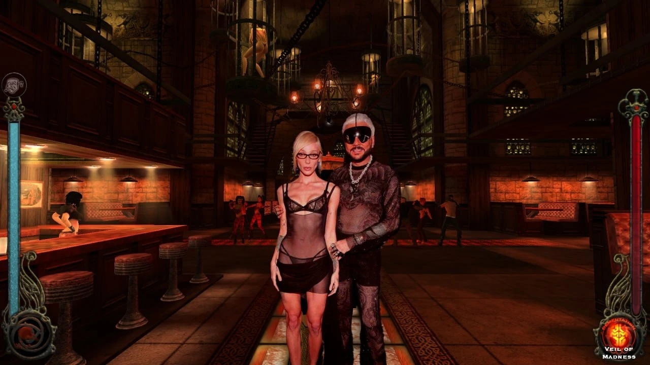 Типичная пати в вампирском клубе