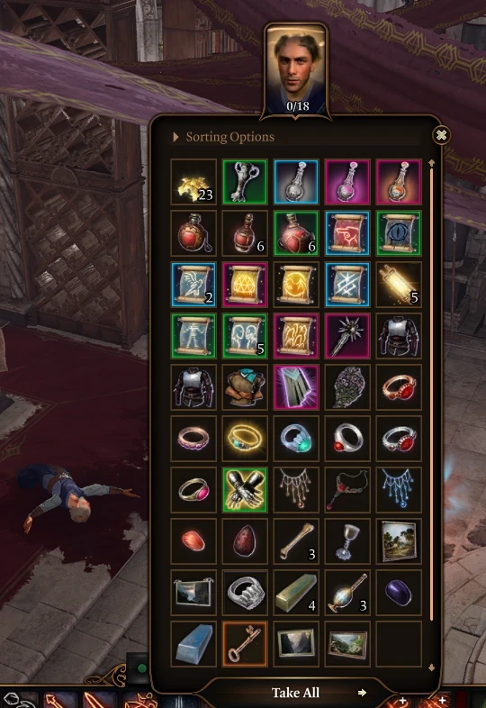 Baldur's Gate 3 "Весь дроп с торговцев"