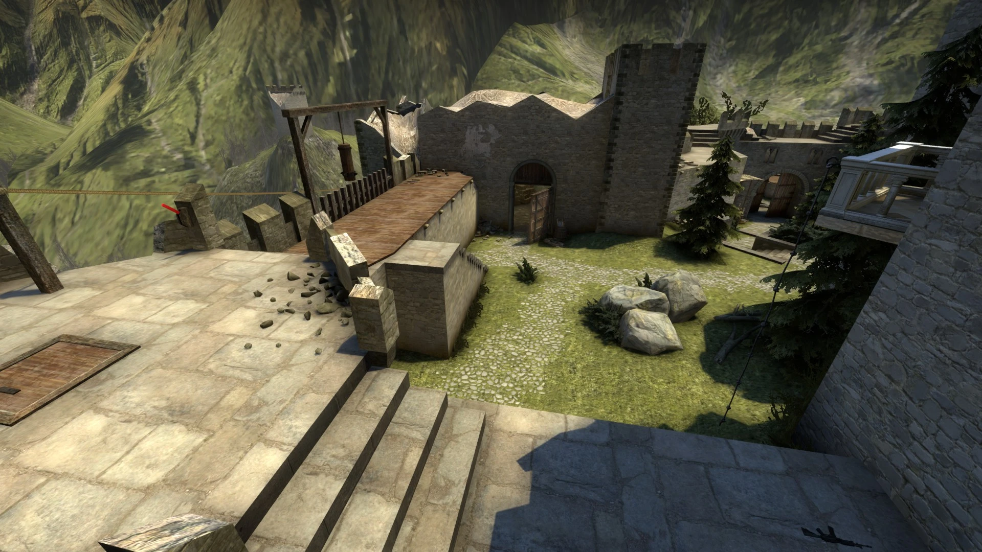 Counter-Strike: Global Offensive "Карта Каэр Морхена"