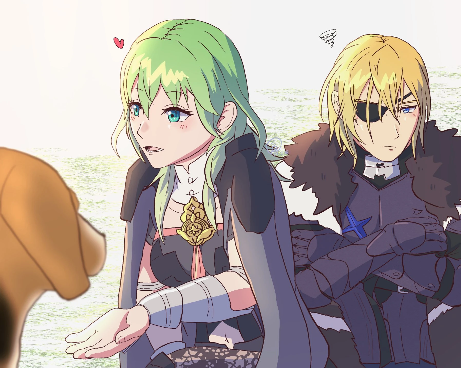 Димитри приревновал немного