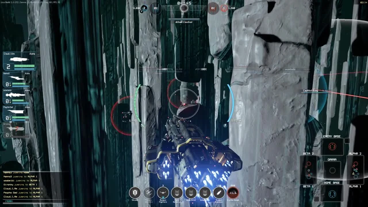 Fractured Space | Космическая MOBA на UE4!