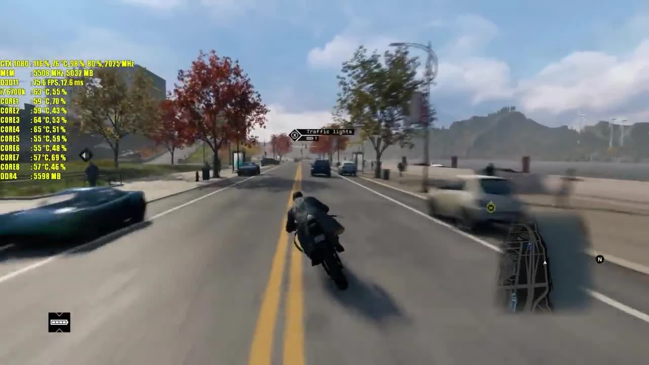 Watch Dogs - GTX 1080 OC