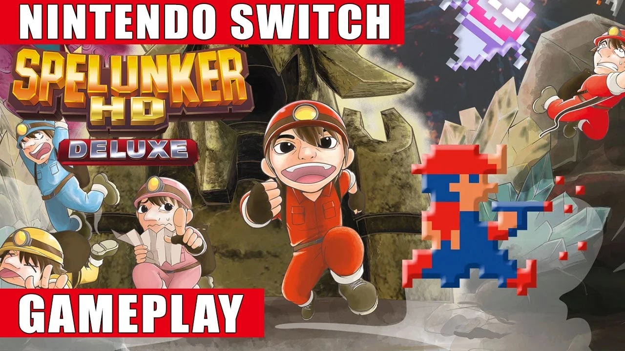 Запись игрового процесса Spelunker HD Deluxe
